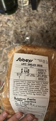 WHITE SANDWICH BREAD