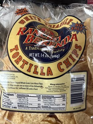White Triangle Tortilla Chips