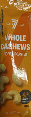 Whole Cashews Honey Roasted