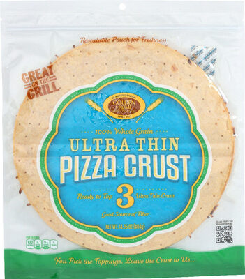 Whole Grain Ultra Thin Pizza Crust