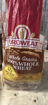 Whole Grains 100% Whole Wheat