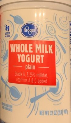 Whole Milk Yogurt Plain