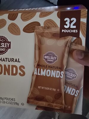 Whole Natural Almonds