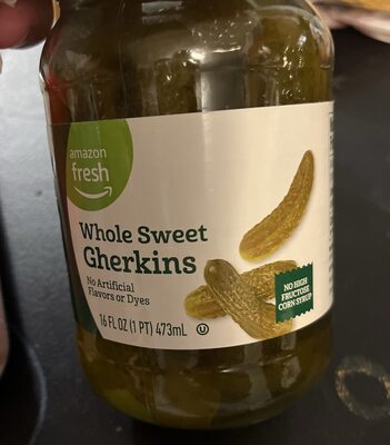 Whole Sweet Gherkins