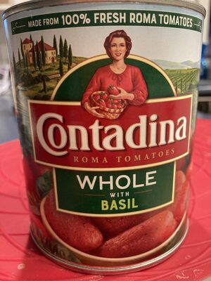 Whole tomatoes w/ basil