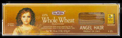 Whole wheat angel hair
