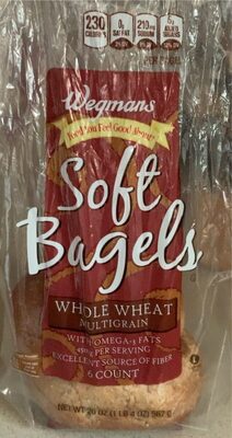 Whole wheat multigrain soft bagels