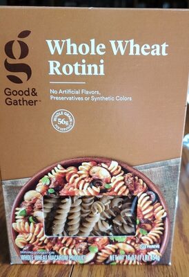 Whole wheat rotini