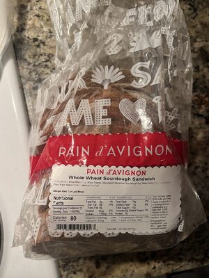 Whole Wheat Sourdough Sandwich Bread