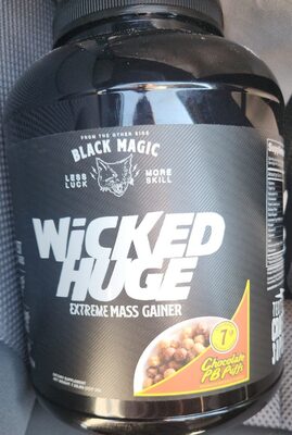 Wicked Huge Extreme Mass Gainer CHOCLATE PB PUFFS