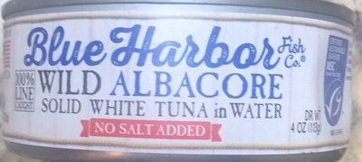 Wild albacore solid white tuna