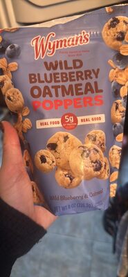 Wild Blueberry Oatmeal Poppers