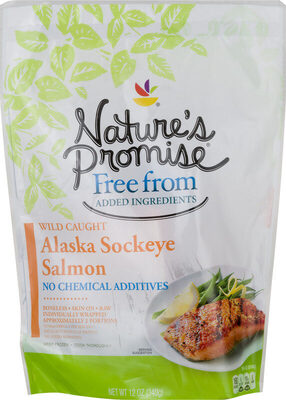 Wild caught alaska sockeye salmon