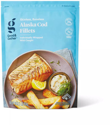 Wild caught alaskan cod fillets