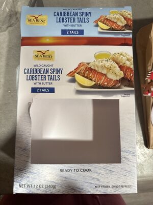 Wild Caught Caribbean Spiny Lobster Tails (with Butter)