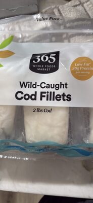 Wild-Caught Cod Fillets