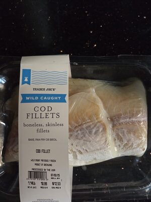 Wild Caught Cod Fillets