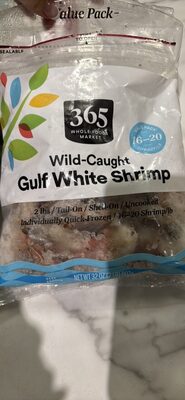 Wild-Caught Gulf White Shrimp
