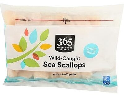 Wild caught sea scallops