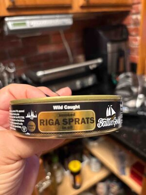 Wild Caught Smoked Riga Sprats In Oil
