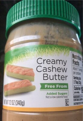Wild harvest creamy cashew butter