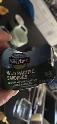 Wild Pacific Sardines in Extra Virgin Olive Oil Lightly Smoked