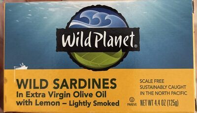 Wild Sardines In EVOO With Lemon