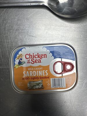 Wild sardines, oil, smoked