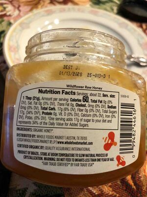 Wildflower Raw Honey