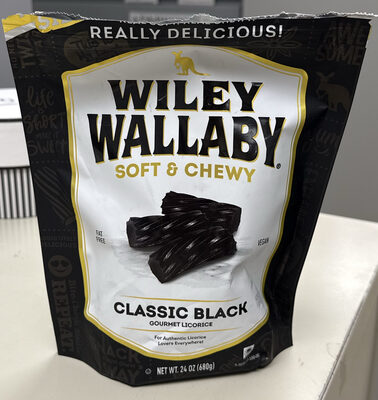 Wiley wallaby gourmet licorice