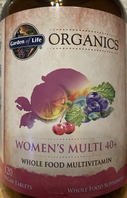 Women’s Multi 40+ Whole Food Multivitamin