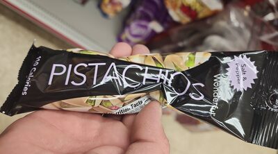 Wonderful salt and pepper pistachios single
