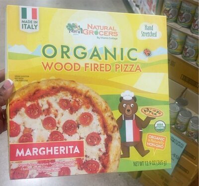 Wood fired margarita pizza