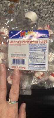 Wrapped Peppermint Puffs