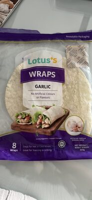 WRAPS GARLIC
