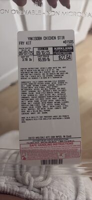 Yakisoba Chicken Stir Fry Kit