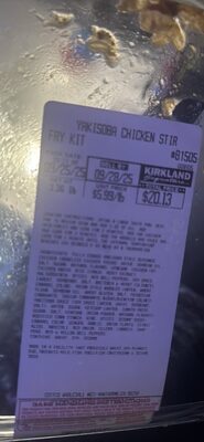 Yakisoba Chicken Stir Fry Kit