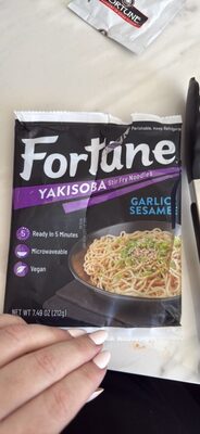 Yakisoba Stir Fry Noodles Garlic Sesame