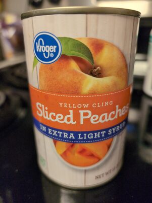 Yellow Cling Sliced Peaches in Extra Light Syrup