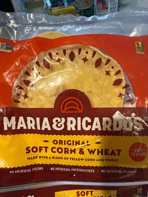 Yellow Soft Corn Tortillas