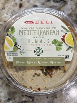 Yia Tia’s Favorite Mediterranean Style Hummus