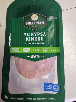 Ylikypsä kinkku