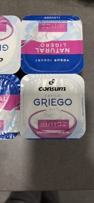 Yogur Iogurt Estilo Griego Natural Ligero