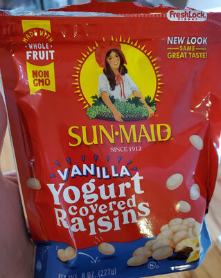 Yogurt raisins