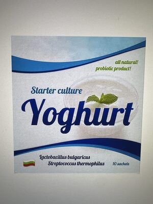 Yogurt Starter Culture - Freeze Dried Sachet for Plain Yogurt