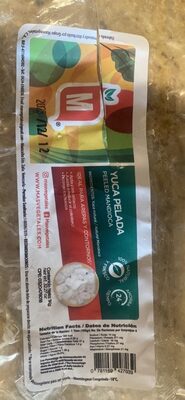 YUCA PELADA PEELED MANDIOCA