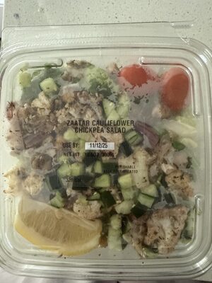 Zaatar Cauliflower Chickpea Salad