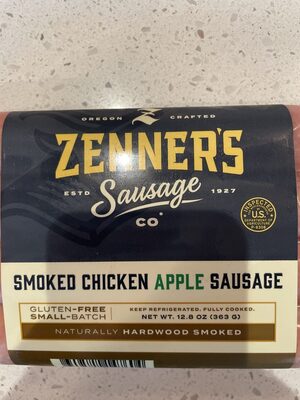Zenner's Smoked Chicken Apple Sausage