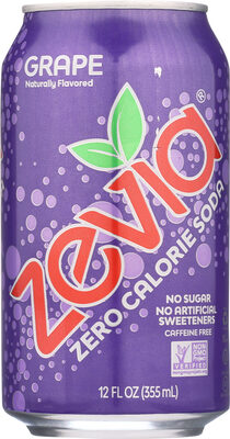 Zero Calorie Soda - Grape Naturally Flavored