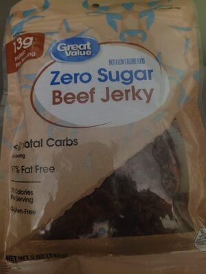 Zero Sugar Beef Jerky